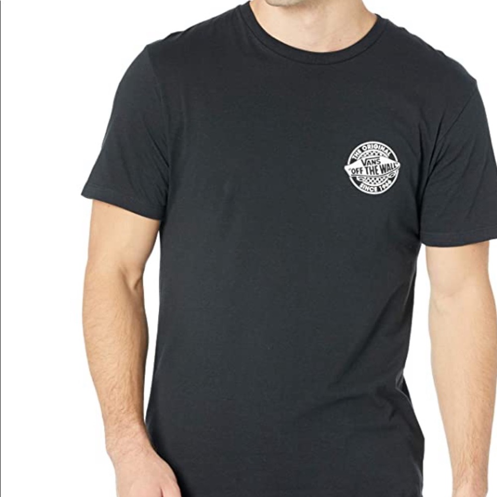 Men White Vans Off The Wall Short Sleeve T…